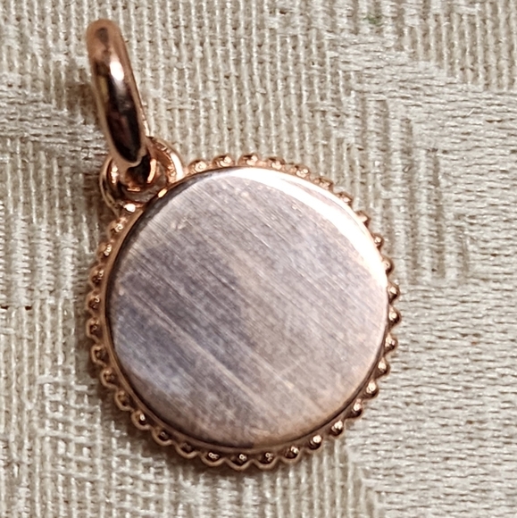 LINKS OF LONDON Sterling Silver Gold Plated Narrative Mini Disc Charm New - Picture 6 of 6